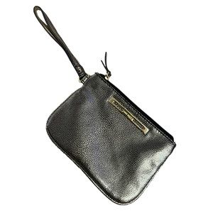 Nine West Wristlet Muted Gold Pebble